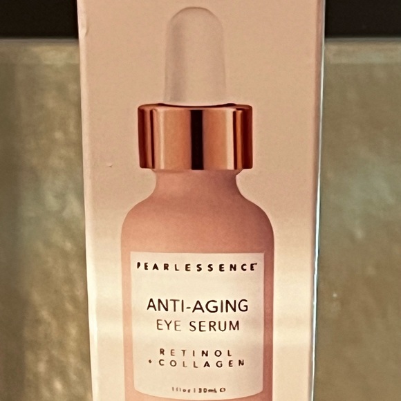 Pearlessence Anti Aging Eye Serum RETINOL & COLLAGEN brand new in box 1 oz - Picture 2 of 4
